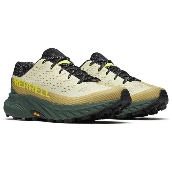 Merrell Agility Peak 5 J068337 Bej-Yeşil Erkek Koşu Ayakkabısı - Görsel 2