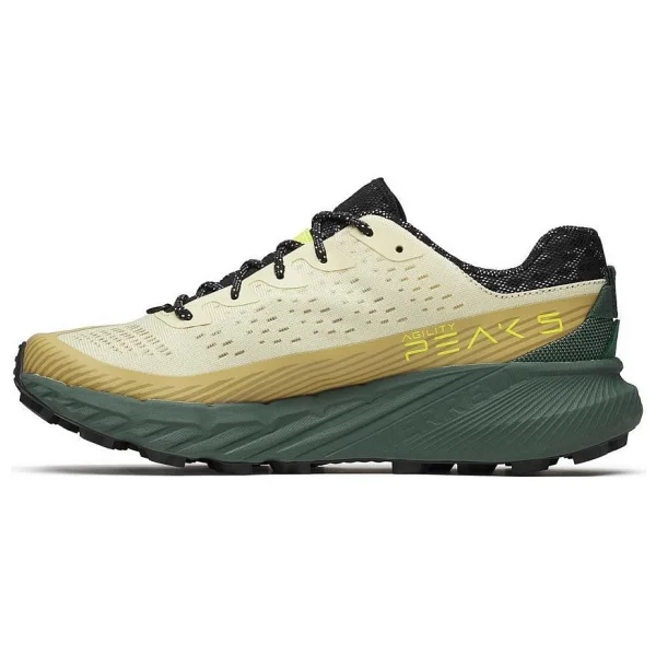Merrell Agility Peak 5 J068337 Bej-Yeşil Erkek Koşu Ayakkabısı - Görsel 3