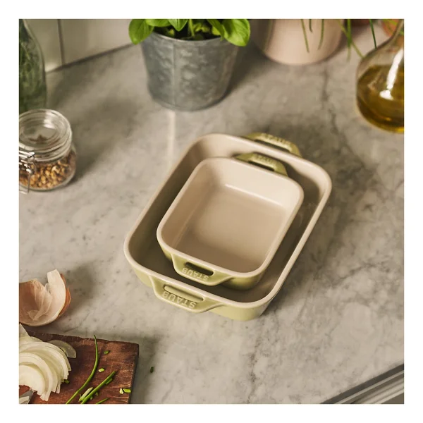 Staub 2'li Seramik Fırın Kabı - Görsel 2