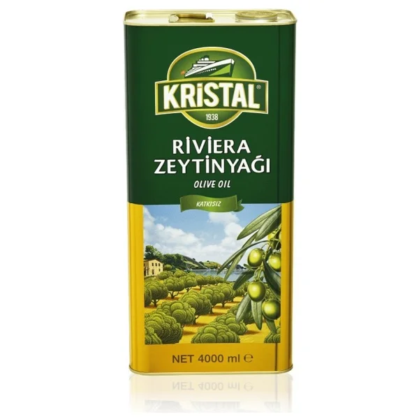 Kristal Riviera Zeytinyağı 4 lt - Görsel 3