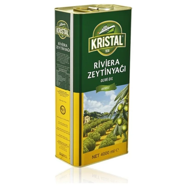 Kristal Riviera Zeytinyağı 4 lt - Görsel 2