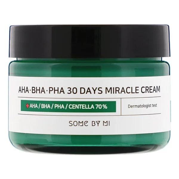 Some By Mi AHA BHA PHA 30 Days Miracle Cream 50 ml Onarıcı Centella Kremi - Görsel 4