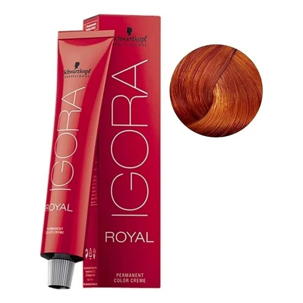 Igora Royal 8.77 Yoğun Bakır Açık Kumral Saç Boyası - Görsel 7