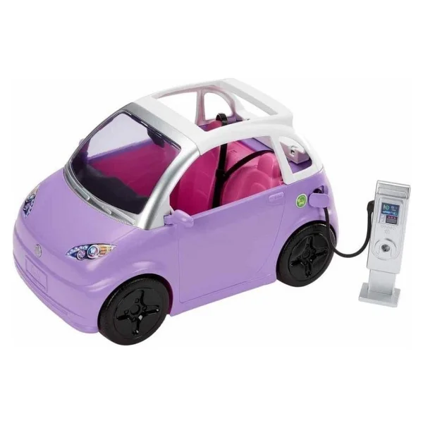 Barbie'nin Elektrikli Arabası HJV36 - Görsel 3