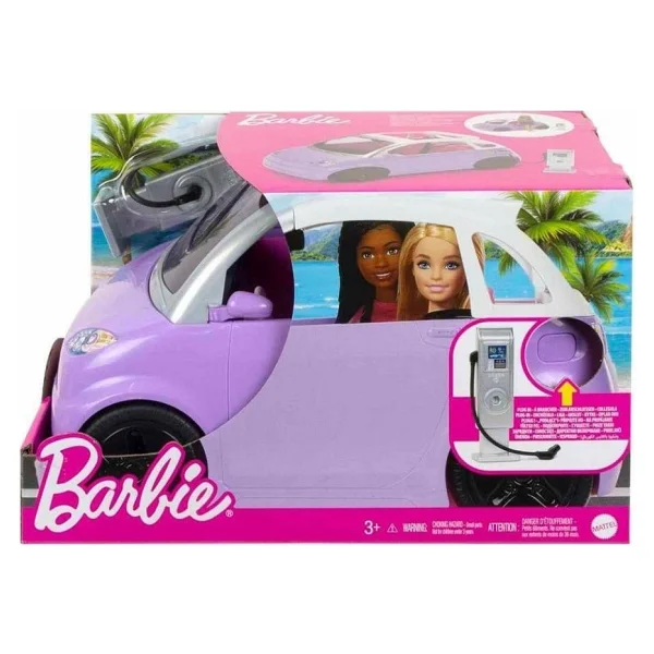 Barbie'nin Elektrikli Arabası HJV36 - Görsel 2
