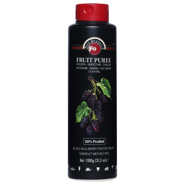 Fo Karadut Meyve Püresi 1 kg - Görsel 2