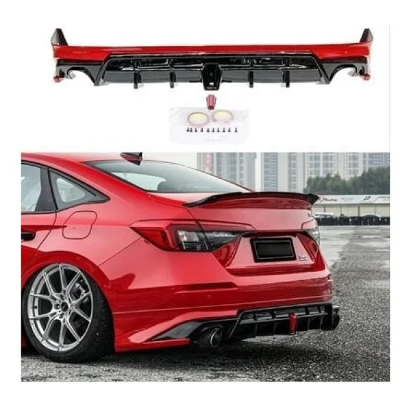 Honda Civic Fe1 2022 Için Uyumlu Body Kit (Egzoz Dahil) - Görsel 3