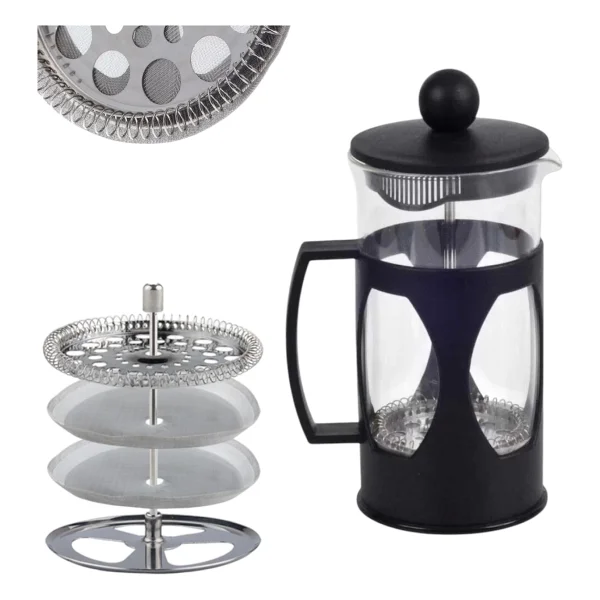 Epinox French Press 350 ml PLS-350 - Siyah - Görsel 6