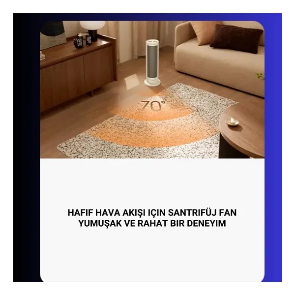 Xiaomi Hızlı Isıtma-Fanlı Dikey Isıtıcı 2000W - 2000 W - Görsel 4