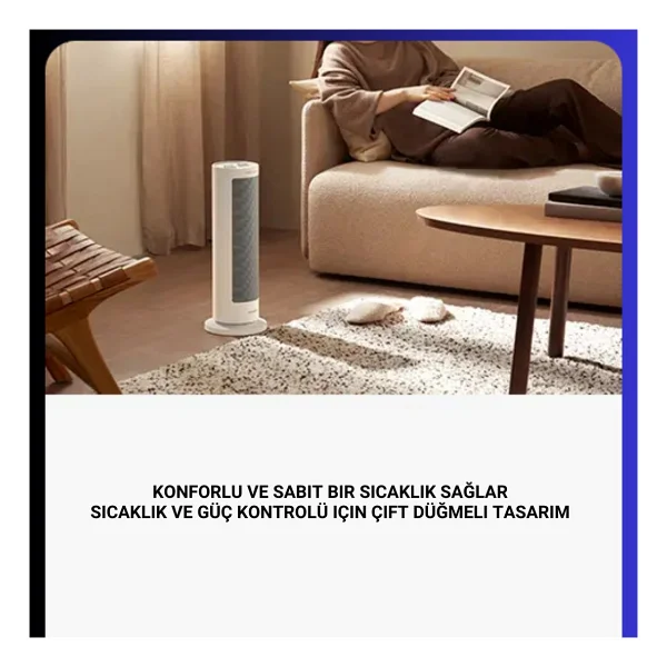 Xiaomi Hızlı Isıtma-Fanlı Dikey Isıtıcı 2000W - 2000 W - Görsel 5