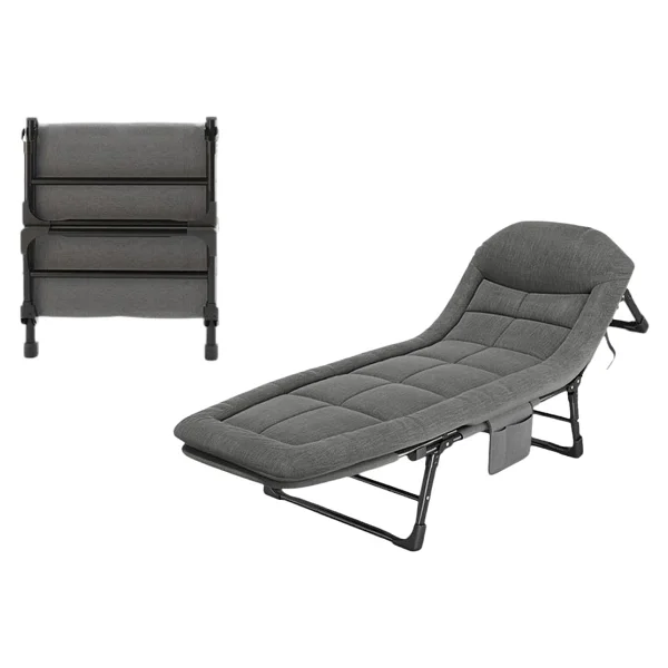 Sunup Sn-26975 Taşınabilir Ayarlanabilir 5 Kademe Sünger Kamp Yatak Şezlong (Kazayağı) - Görsel 3