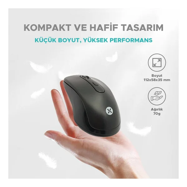 Dexim MW-036 Kablosuz Optik Mouse - Görsel 7
