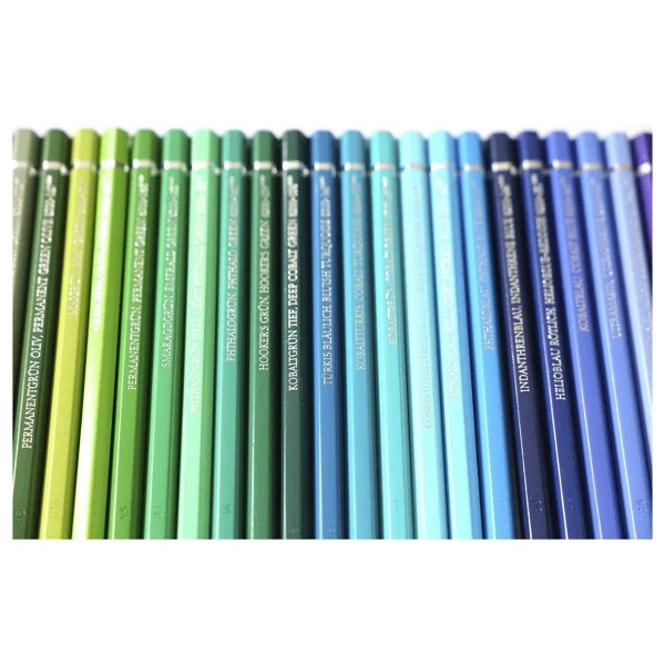 Faber-Castell Albrecht Dürer Aquarell Ahşap Kutu 120'li Sulu Boya Kalemi - Görsel 7