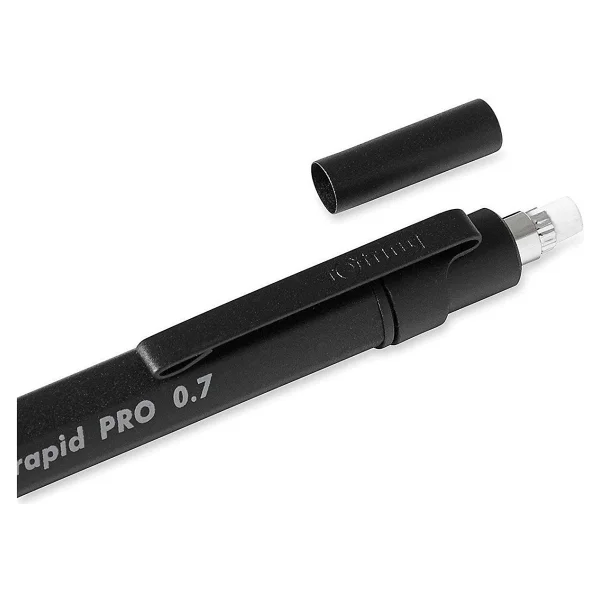 Rotring Rapid Pro Siyah 0.7 mm Versatil Uçlu Kalem - Görsel 3