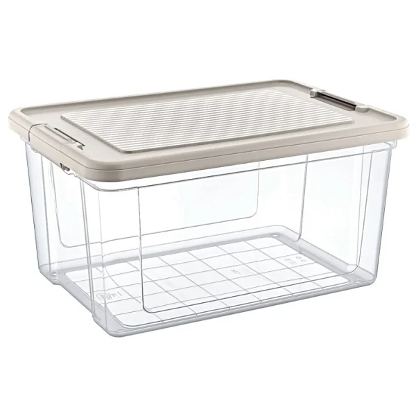 Hobby Life Infinity Kilitli Saklama Kabı 30 L - Şeffaf - 30 lt - Görsel 2