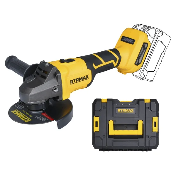 Rtrmax RTS5050B 125 mm Aküsüz Avuç Taşlama Makinesi - Görsel 2