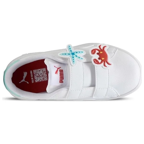 Puma Smash 3.0 Badges 397286 V PS Çocuk Spor Ayakkabı - Görsel 3