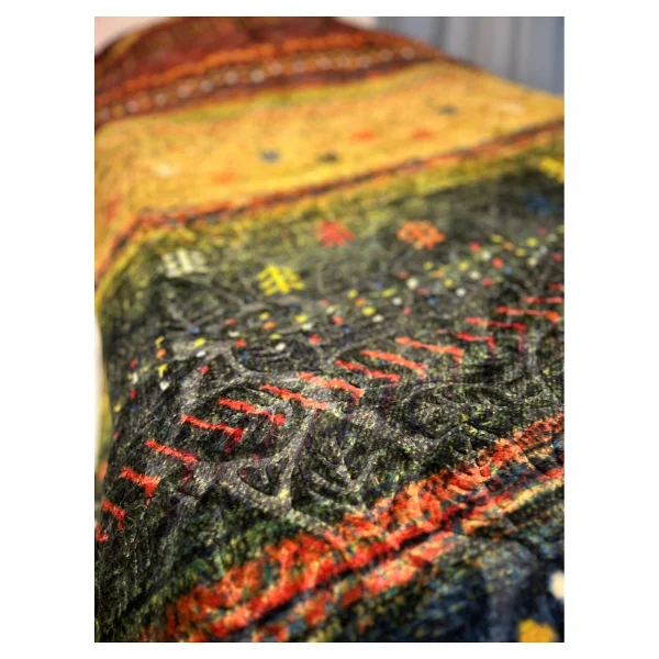Aksu Vizon Battaniye Tek Kişilik - 155 x 215 cm - Zeytin Yeşili - Görsel 6