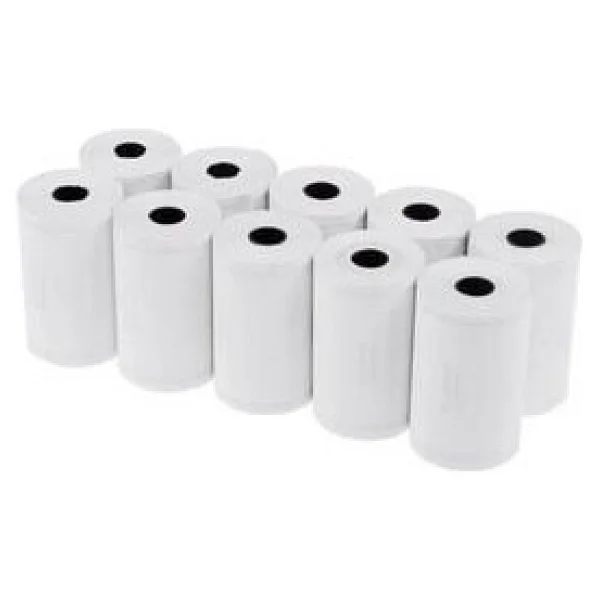 Termal Pos Yazar Kasa Rulosu - Pos Kagidi - Beyaz - 56 Mm X 12 Metre - 10 Adetlik 5 Paket - Görsel 6