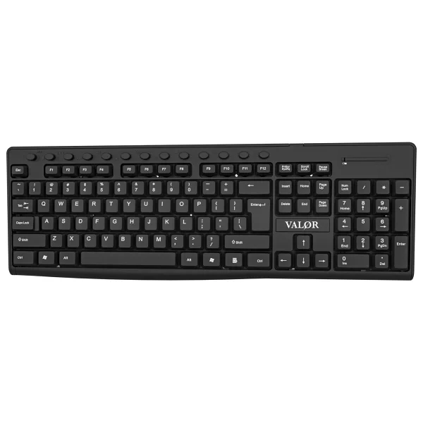 Valor KY-100 Kablosuz 104 Tuşlu Ofis Klavyesi - Görsel 6