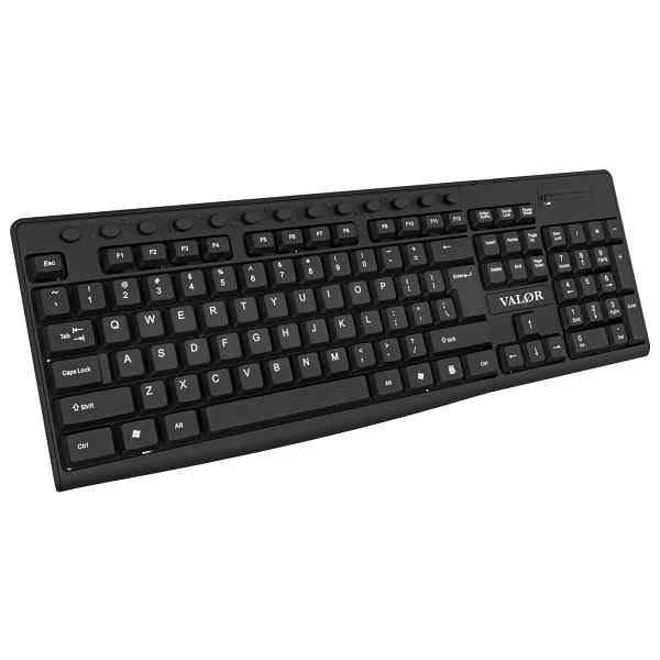 Valor KY-100 Kablosuz 104 Tuşlu Ofis Klavyesi - Görsel 4