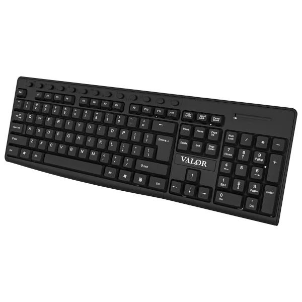 Valor KY-100 Kablosuz 104 Tuşlu Ofis Klavyesi - Görsel 5