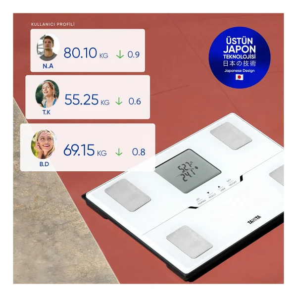 Tanita BC 401 Vücut Analiz Tartısı - Görsel 2