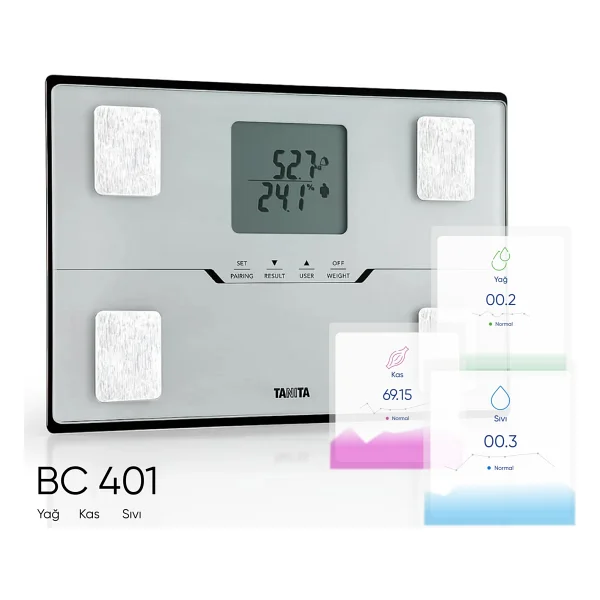 Tanita BC 401 Vücut Analiz Tartısı - Görsel 4
