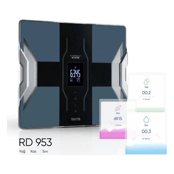 Tanita RD 953 Bluetooth Siyah Vücut Analiz Baskülü - Görsel 6