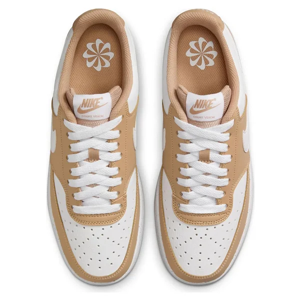 Nike Court Vision Low NN DH3158-201 Beyaz-Bej Kadın Spor Ayakkabı - Görsel 4