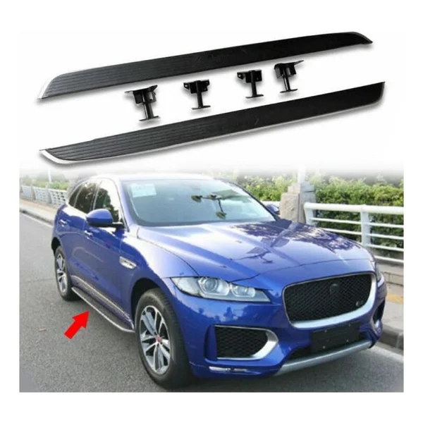 Jaguar F-Pace Uyumlu Sabit Yan Basamak Seti 2016+ - Görsel 2