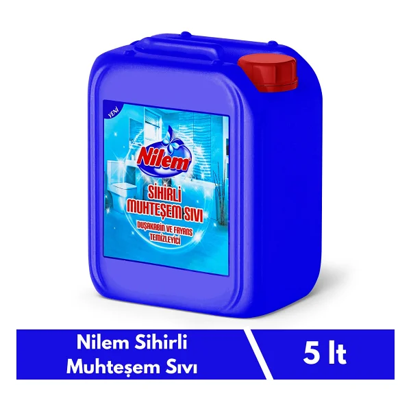 Nilem Sihirli Muhteşem Sıvı Duşakabin Ve Fayans Temizleyici 5 lt - Görsel 6