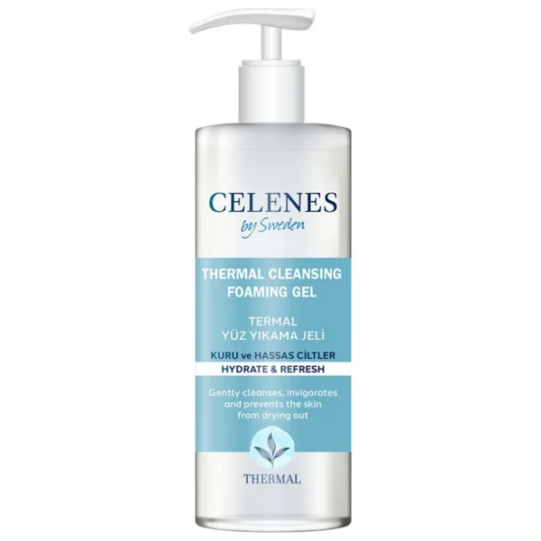 Celenes Thermal Kuru ve Hassas Ciltler 250 ml Yüz Temizleme Jeli - Görsel 4