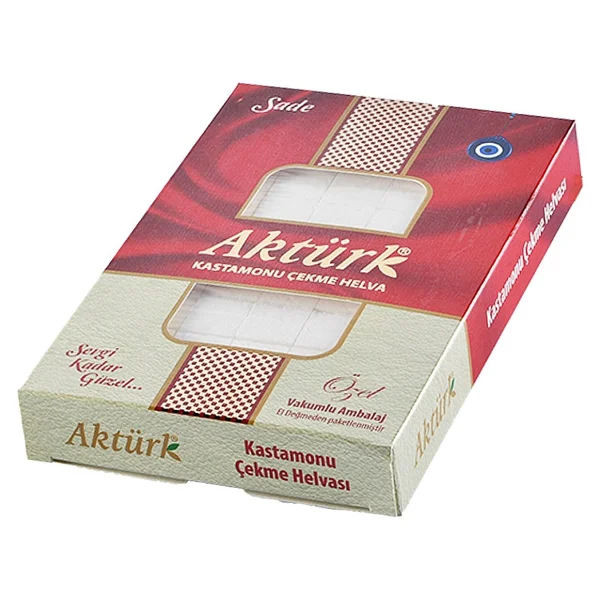 Aktürk Kastamonu Çekme Helva Sade 250 gr x 4 Adet - Görsel 2