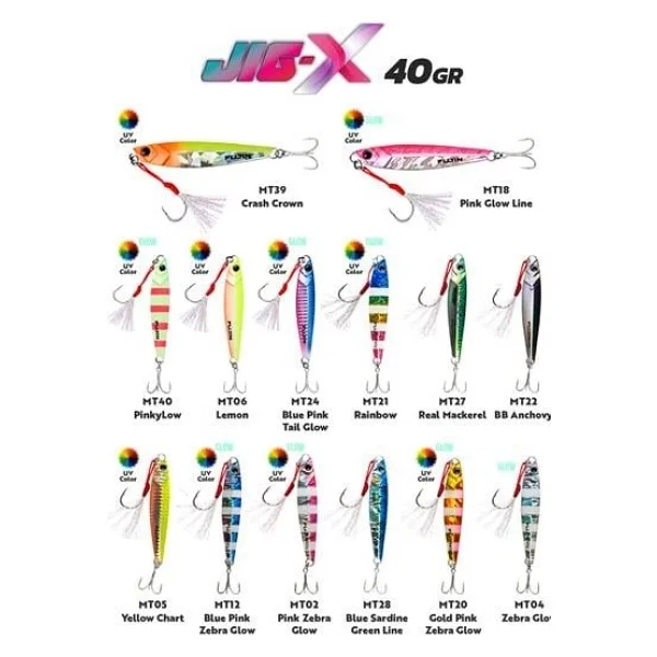 Fujin Jig-X Shore 40 gr Jig Sahte Balık - Görsel 4
