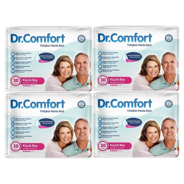 Dr.Comfort Belbantlı Orta Boy M 30'lu 4 Adet Hasta Bezi - Görsel 4