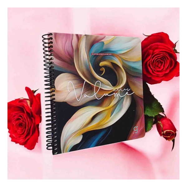 Gıpta Spiralli Gıpta Volume Çizgili Defter 22x26 100 Syf 80 gr - Görsel 2