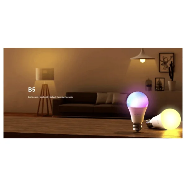 Imou Yeni Nesil Wifi Akıllı Ampul - RGB - 100 - 200 W - Görsel 7