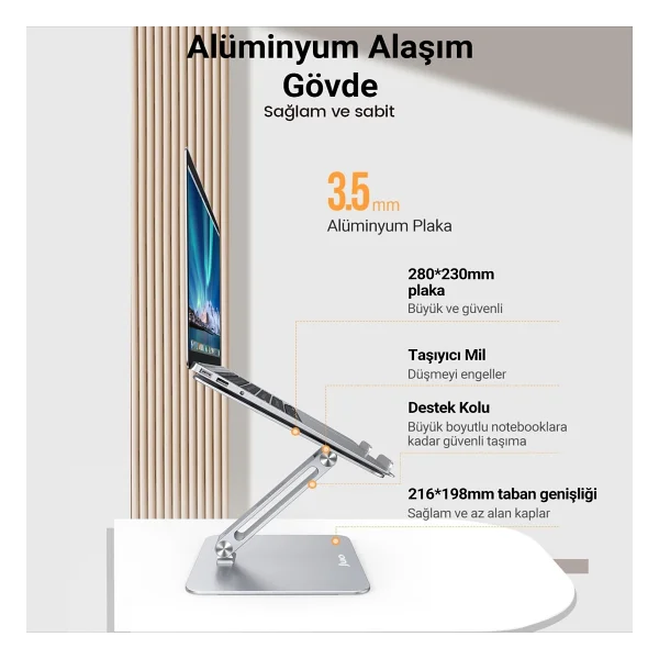 Juo JNH80 Laptop Standı - Görsel 2
