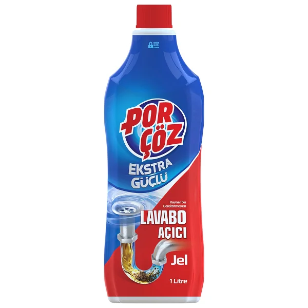 Porçöz 1 lt Jel Lavabo Açıcı - Görsel 9