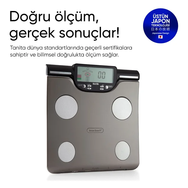 Tanita BC 601 Golden Dijital Baskül - Görsel 9