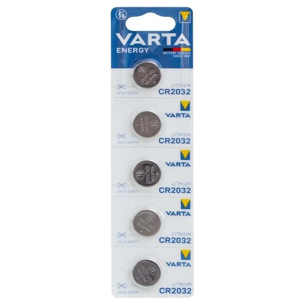 Varta CR2032 3V 5'li Lityum Düğme Pil - Görsel 9