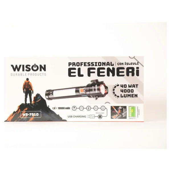 Wison WS-7510 El Feneri - Görsel 4