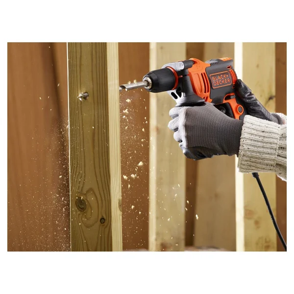 Black+Decker BEH710SA40 710 W Darbeli Matkap - Görsel 2