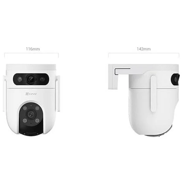 Ezviz CS-H9C 3 MP 360 Derece Gece Görüşlü Wi-Fi Güvenlik Kamerası - Görsel 2