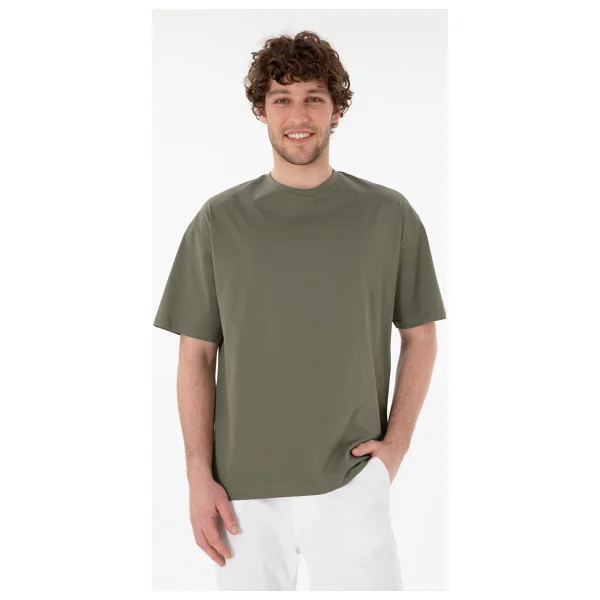 U.S. Polo Assn 50313089-VR036 Mavi Kısa Kollu Bisiklet Yaka Erkek Tişört - Görsel 8