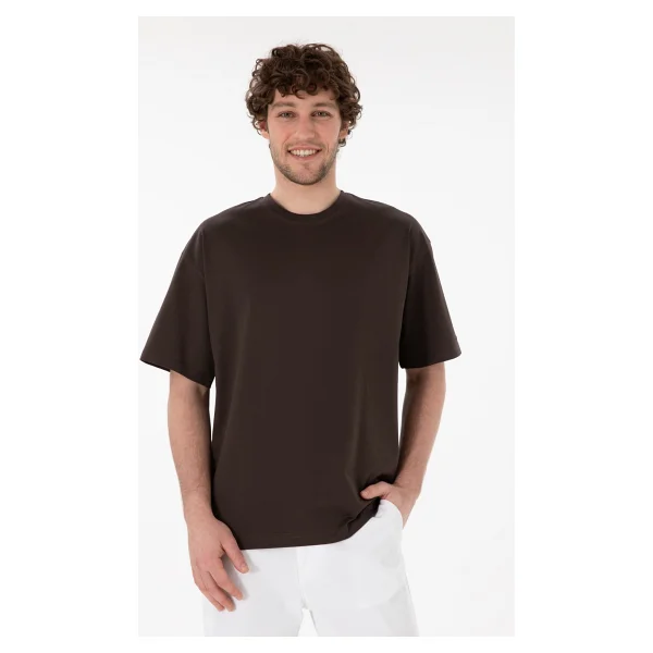 U.S. Polo Assn 50313089-VR036 Mavi Kısa Kollu Bisiklet Yaka Erkek Tişört - Görsel 9