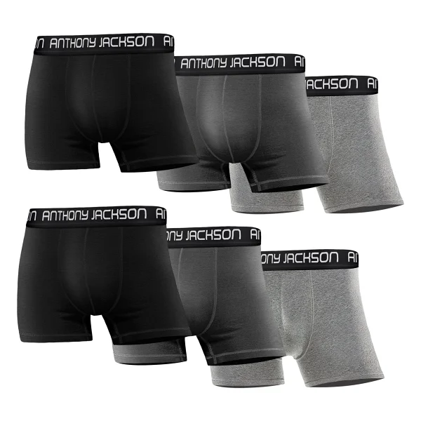 Anthony Jackson Premium Eddy 6'lı Erkek Boxer - Görsel 6