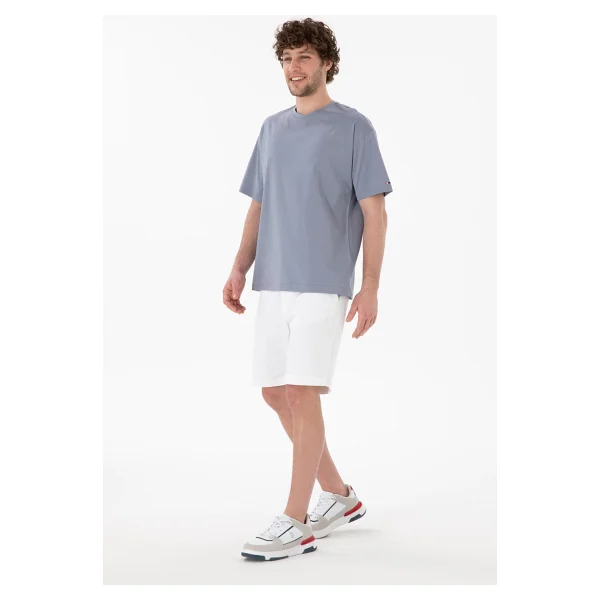 U.S. Polo Assn 50313089-VR036 Mavi Kısa Kollu Bisiklet Yaka Erkek Tişört - Görsel 5
