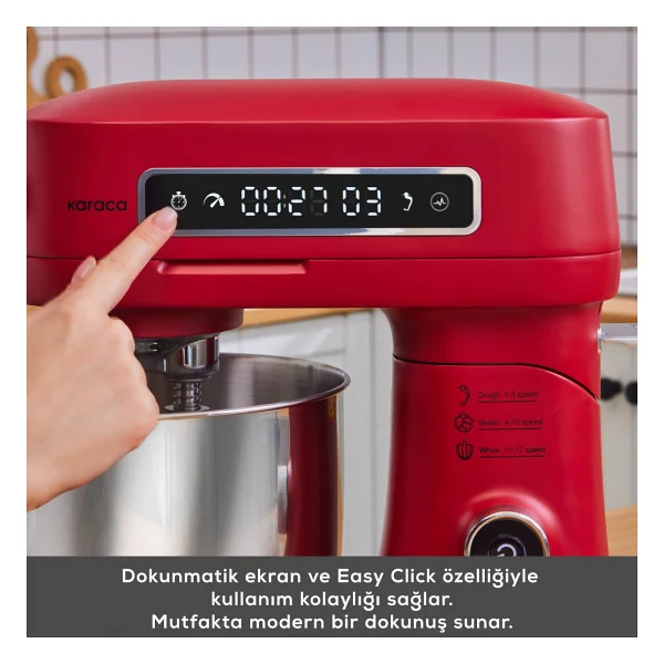 Karaca Pro Artisan Zaman Ayarlı 1600 W 5 lt Mutfak Şefi - Görsel 6